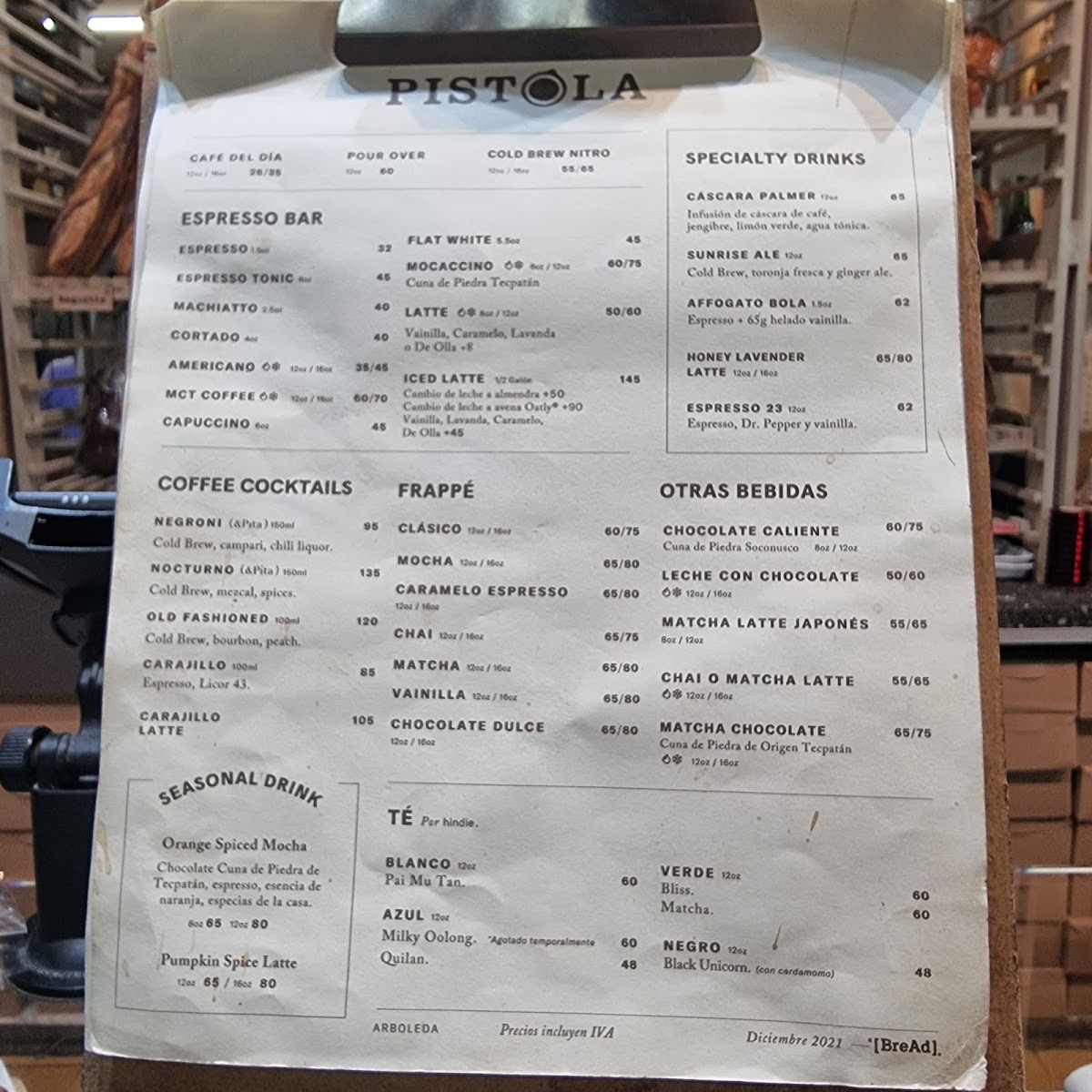 Bread Arboleda Menu - Image 4