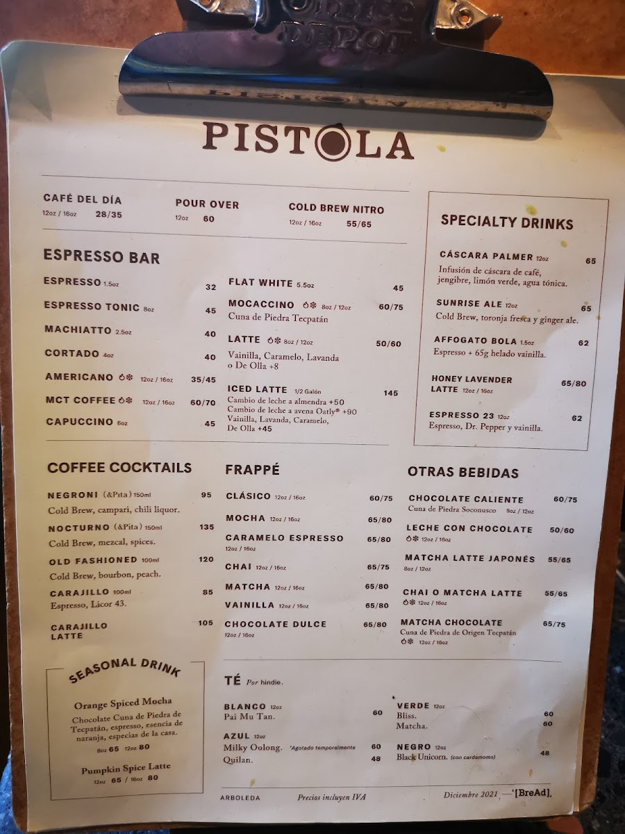 Bread Arboleda Menu - Image 6